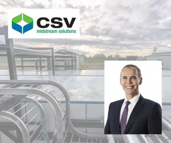 CSV Midstream Welcomes Rick Staples as VP Business Development
