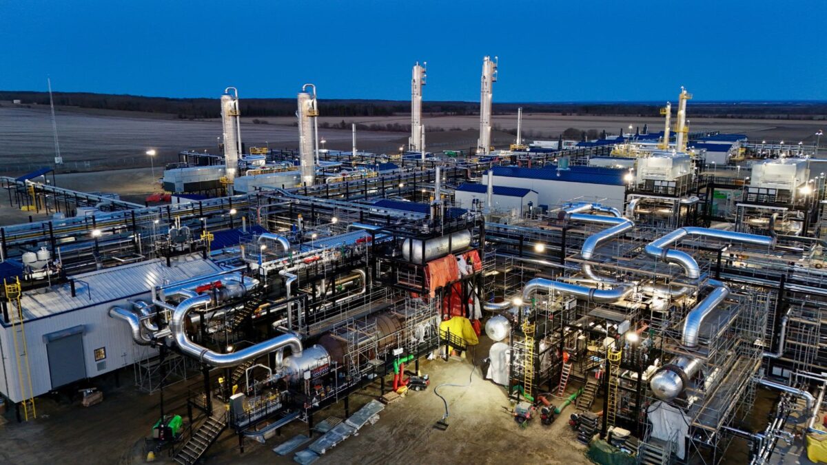 CSV Albright CSV’s Albright plant sits west of Grande Prairie. - Photo by Medallion Energy Services